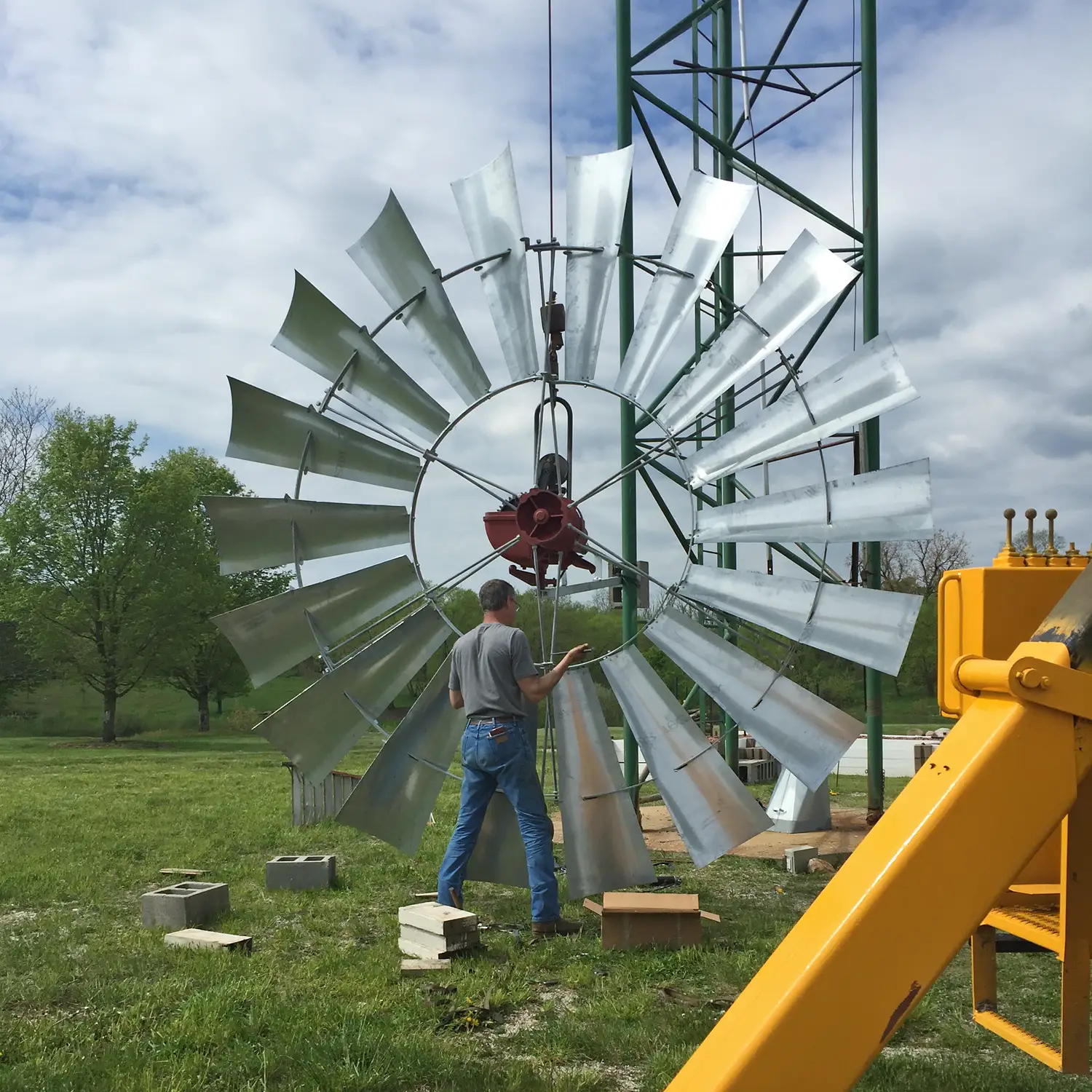 Aermotor Windmill Relocation services in Ohio, Michigan, and Indiana